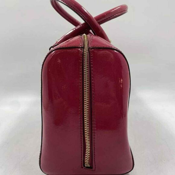 Kate Spade Wellesy Durham Fuchsia Hot Pink Tote w/Matching  Kate Spade Magenta Pink Red Patent Leather Purse Doctor Bag Silhouette Satchel